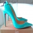 Christian Louboutin So Kate 120mm turquoise